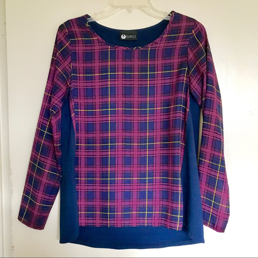 Baku Long Sleeve Hi-lo Top